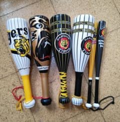 阪神タイガース応援グッズ カンフーバット メガホン - メルカリ
