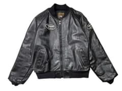 VANSON 9TJV バンソン レザージャケット ブルゾン ブラック 40 - メルカリ