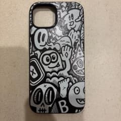 iPhoneケース ポップアートデザイン モノトーンのサムネイル