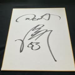 横浜ベイスターズ 中川颯 直筆サイン色紙 - メルカリ