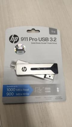 【新品未開封】USB SSD 1TB HP 911 Pro USB3.2のサムネイル