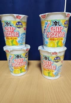 ((日清冷しカップヌードル)) 4個セットのサムネイル