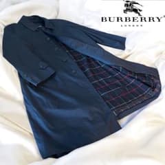 極美品/希少LL】バーバリー ステンカラーコート ウールライナー メンズ