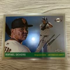ラファエル  デバース  10枚限定  直筆サインカード ラファエル デバース topps chrome Platinum プリントサイン - メルカリ