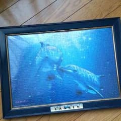 完成品ジグソーパズル★ラッセン★額縁付きのサムネイル