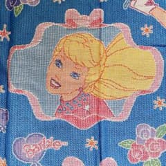 【超レア❣️】　Barbie バービー　新品　ラグ　アメリカ製　90年代 布のサムネイル
