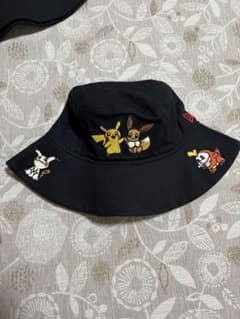포켓몬 포켓 몬스터 버킷 자수 모자 NEW ERA