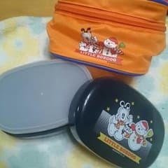 新品未使用 LITTLEBOBDOG お弁当箱 ポーチ付きのサムネイル