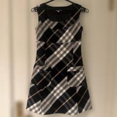 BURBERRY ブルーレーベル ノースリーブワンピース 36 美品 - メルカリ