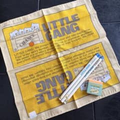 昭和レトロ　記念はがき　当時もの　希少品　まとめてセット 激レア当時物】昭和レトロ LITTLE GANG ハンカチ＆文具セット - メルカリ