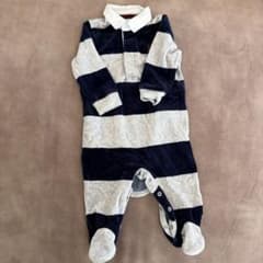 Ralph Lauren ストライプロンパース 6Mのサムネイル