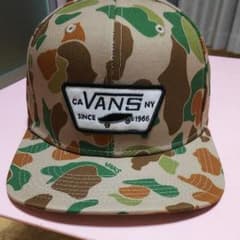 美品  VANS カモ柄 スナップバック バンズ キャップのサムネイル