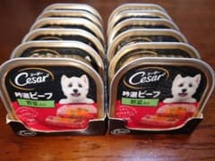 Cesar◆シーザー◆ 吟選ビーフ 野菜入り◆ 12個セットのサムネイル