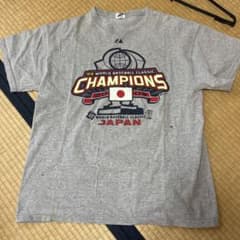 2009 WBC JAPAN 優勝記念 Tシャツ グレー Lサイズのサムネイル