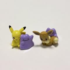 ポケモン メタモン ピカチュウ イーブイ フィギュア 2点セットのサムネイル