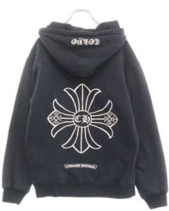 【正規品】CHROME HEARTS CHプラスバックブリントパーカー ネイビーのサムネイル