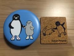 Suicaペンギン　缶&コースターのセットのサムネイル