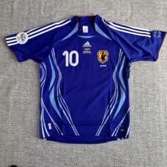 新品・タグ付き)日本代表 06/07 ホームユニフォーム 中村俊輔