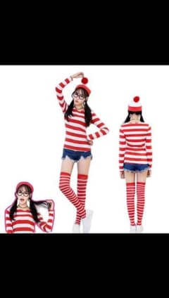 ●SALE●ウォーリー コスチューム 4点セット ハロウィーンのサムネイル