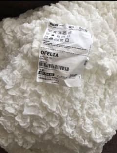 IKEA イケア  オフェーリア ホワイト 130×170cmのサムネイル