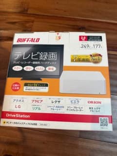 【値下げ】BUFFALO 外付けHDD 2.0TB HD-LC2.0U3-WHDのサムネイル