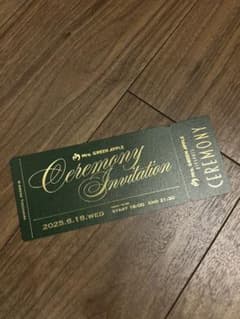 Mrs. GREEN APPLE CEREMONY チケットのサムネイル