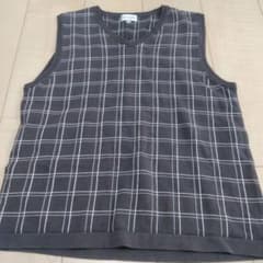 Paul Smith　ポールスミス 　ニットベストグレー/フMサイズ