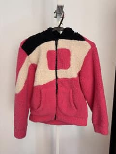 クリーニング済みDIESEL KIDS ボアパーカー 10Y 140cm ピンクのサムネイル