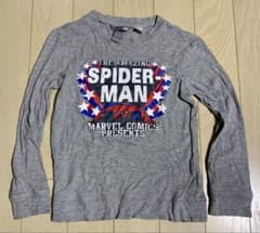 H&M Spider-Man Long-Sleeve T-Shirt (Size 110-120cm)