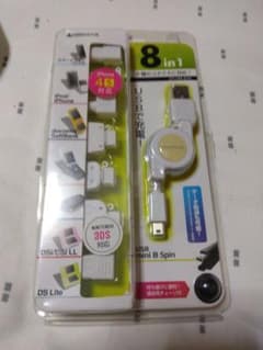 8in1 USB-C充電ケーブル ホワイトのサムネイル