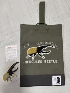 シューズバッグ　むし岡だいき　ヘラクレスオオカブトのサムネイル