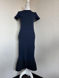 ザラ　ZARA ネイビー　ワンピース　マーメイド　春夏のサムネイル