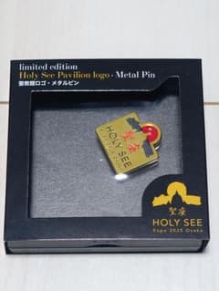 万博　イタリア　バチカン　パビリオン　ピンバッジ　関西万博 万博 イタリア バチカン パビリオン ピンバッジ 関西万博 - メルカリ