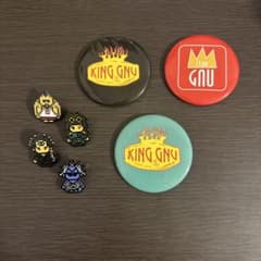 King Gnu 缶バッジ 3種 ピンズ - メルカリ