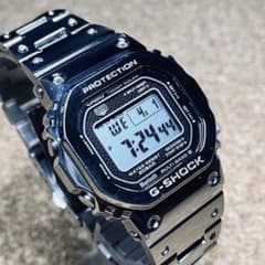 【超メルカリ市最終日大特価】CASIO G-SHOCK メタル　電波ソーラー カシオGーSHOCK/GMWーB5000Dー1JF電波ソーラー/フルメタル - メルカリ