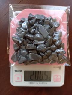 テラヘルツ鉱石 さざれ石 サイズ中小 200g パワーストーン 温泉　入浴剤のサムネイル