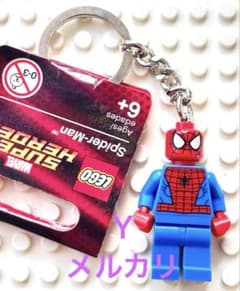 [Brand New] LEGO "Spider-Man" Keychain Marvel Minifigure (Discontinued Item)