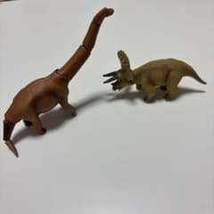 アニア恐竜フィギュア 2体セット ブラキオサウルス トリケラトプスのサムネイル