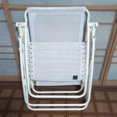 Lafuma 折りたたみ式アウトドアチェア ホワイトのサムネイル