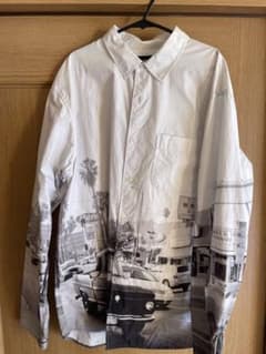 XLARGE 写真プリントシャツ Lサイズのサムネイル