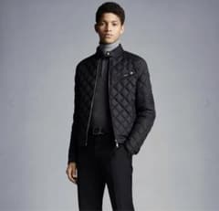 未使用級 モンクレール ブライトマン ダウンジャケット ライダース 黒