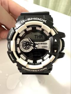 値下げしました☆CASIO G-SHOCK GA-100 ブラック×ホワイトのサムネイル
