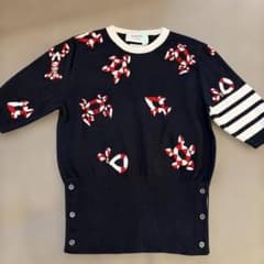 美品 トムブラウン 半袖ニット - メルカリ