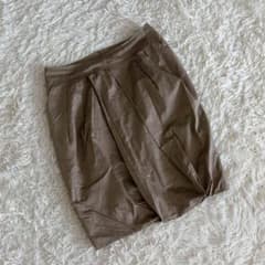 ✨美品✨mila schon ミラショーン タイトスカート 40 ブラウン 光沢