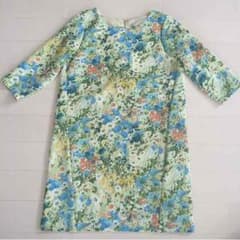 ルクールブラン  花柄ワンピースのサムネイル