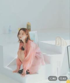 GLOBAL WORK 高山直子さんコラボ EiiS シアーシャツ ピンク XSのサムネイル