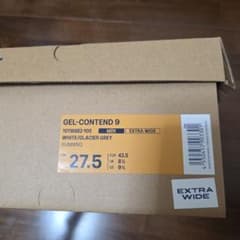ASICS GEL-CONTEND 9 27.5cm　エクストラワイドのサムネイル