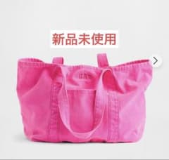 GAP ロゴ ネオンピンク トートバッグ 完売商品！ - メルカリ