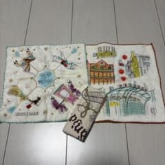 [Brand New, Unused] Ghibli Park Handkerchief - Goo Choki Bakery Marche Bag