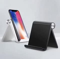 スマホ タブレット スタンド 卓上スタンド 折りたたみ 角度調整可能のサムネイル